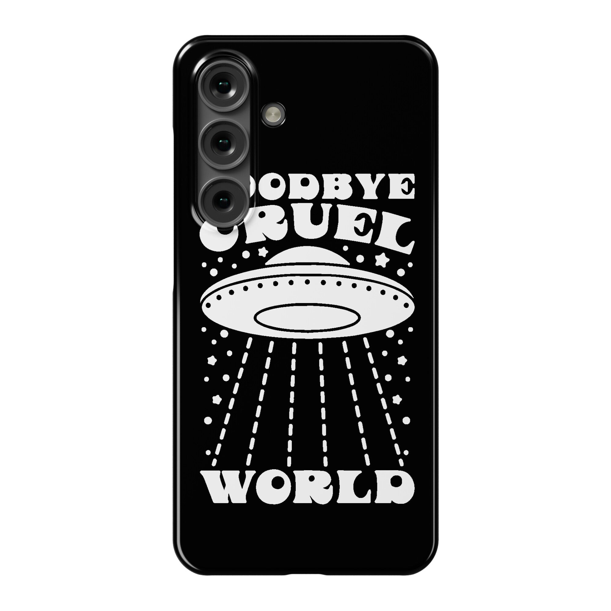 Goodbye Cruel World Phone Case